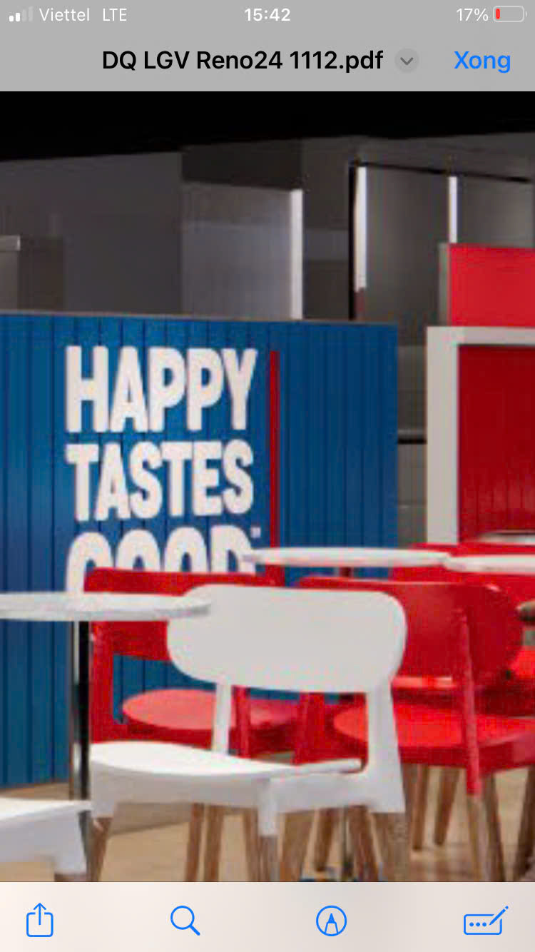 Dairy Queen - Signage system hoàn chỉnh