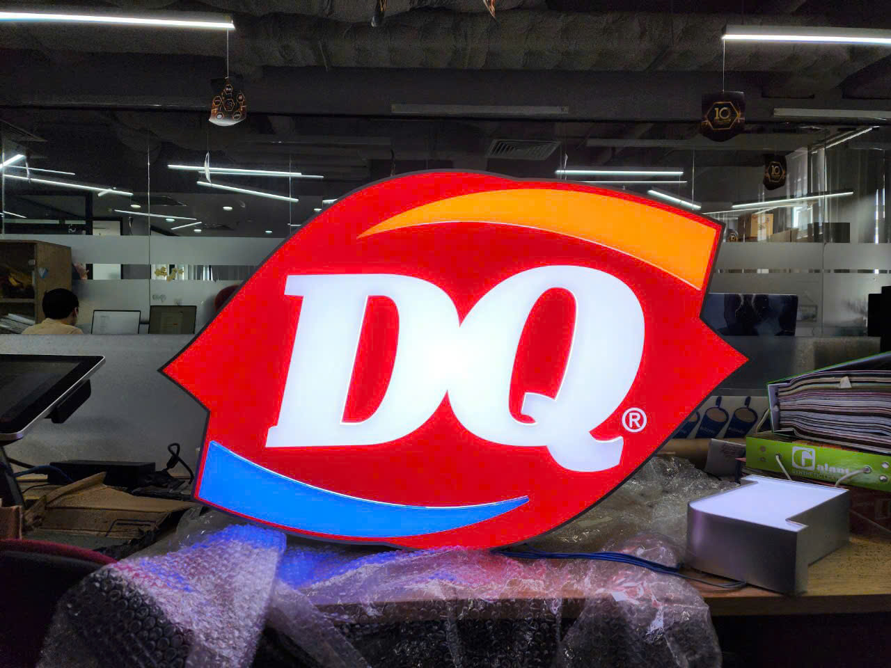 Dairy Queen - Interactive elements