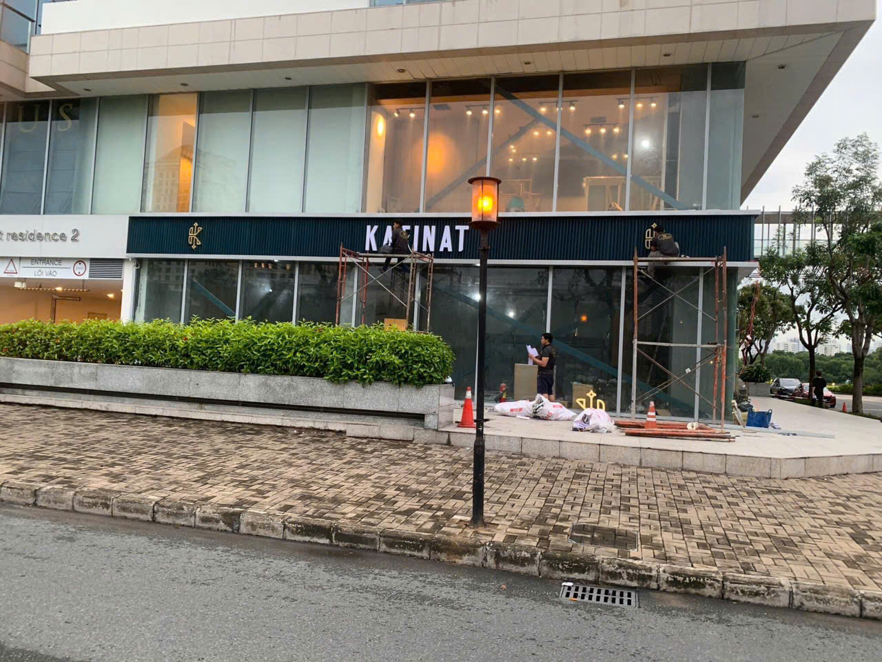 Katinat Coffee - Khu vực pha chế